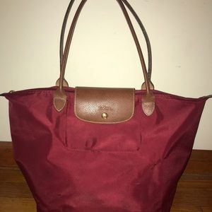 Longchamp Le Pliage Tote Bag Large (nylon, red)